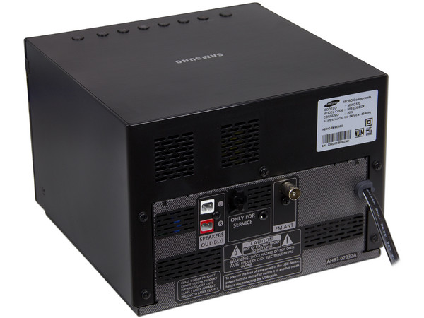 Micro Componente Samsung, CD, MP3, Radio, USB, 20W RMS.