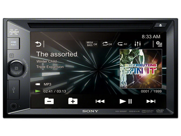 Auto estéreo Sony Xplod con pantalla touch de 6.2