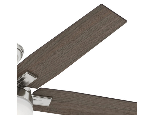 Ventilador de Techo Hunter Apex II 50392, Luz LED, 5 Aspas, 52