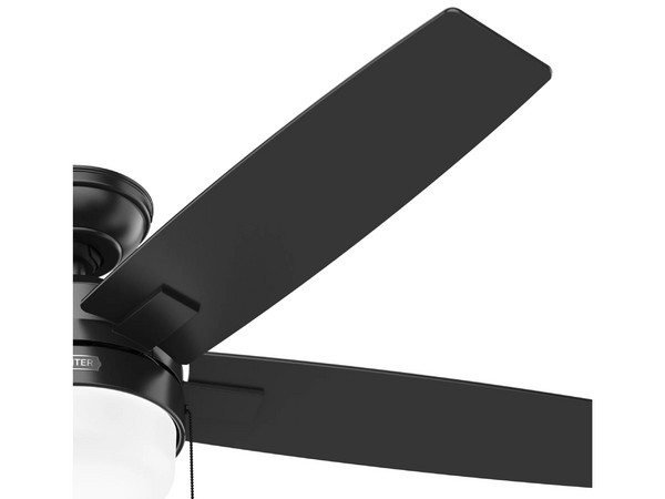 Ventilador de Techo Hunter Anisten 52485, Luz LED, 5 Aspas, 52