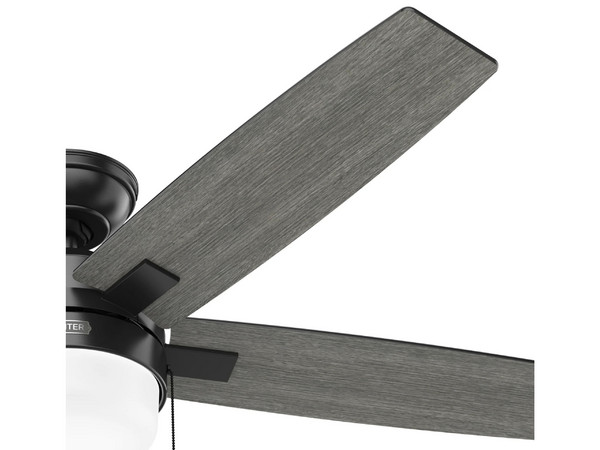 Ventilador de Techo Hunter Anisten 52485, Luz LED, 5 Aspas, 52