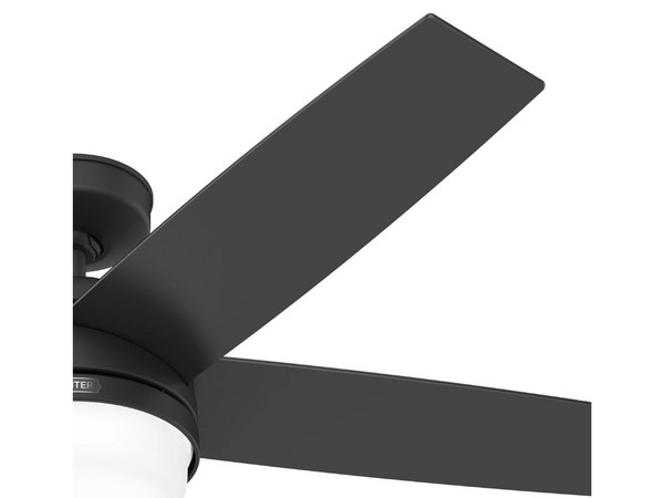 Ventilador de Techo Hunter Asheville 52507, Luz LED, 5 Aspas, 52