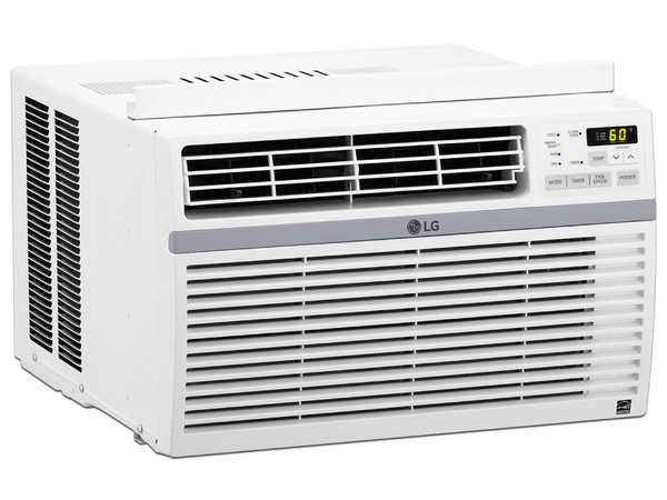 Aire Acondicionado de Ventana LG W122CE, 12000 BTU, 220V. Color Blanco.