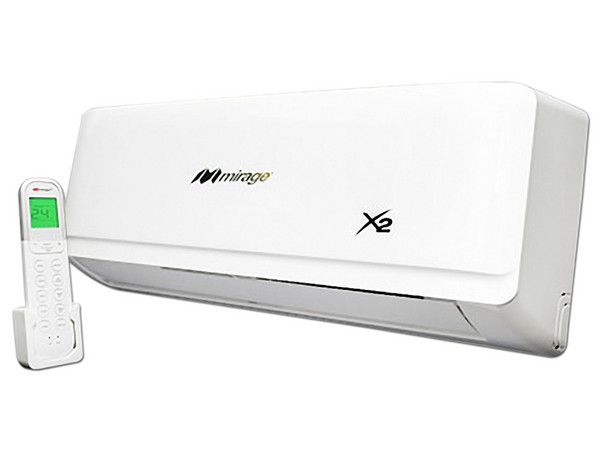 Mini Split Mirage X2 de 1 tonelada, 220V, Solo Frio. No incluye instalación.