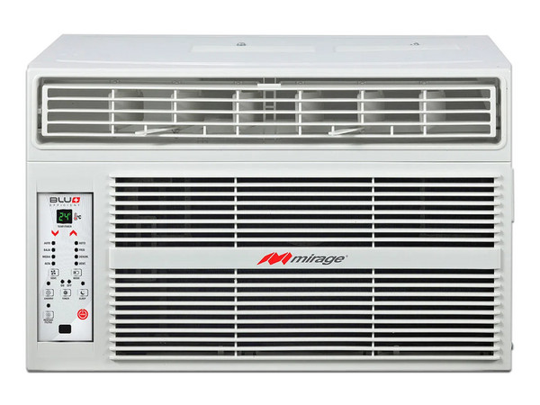 Aire Acondicionado de Ventana Mirage Blu+ Efficient de 1/2 tonelada, Solo Frío, 110V.