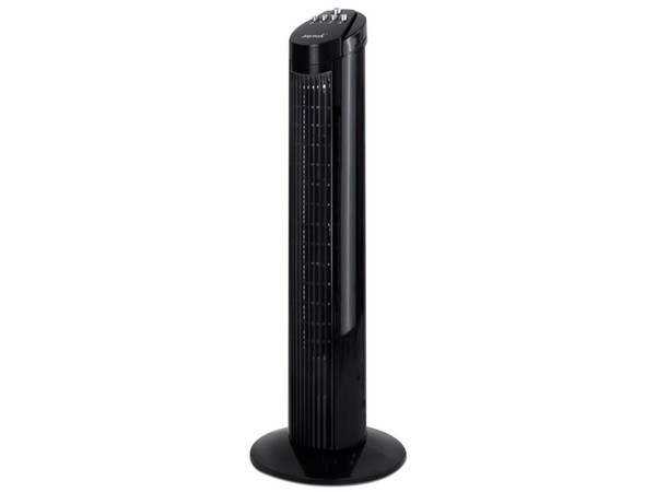 Ventilador de Torre Mytek 3352 de 40W, 3 Velocidades, Oscilación de 90 grados. Color Negro.