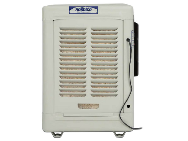 Enfriador Portátil Nórdico N-3000-TPM, 2 niveles de velocidad, Con ruedas. Color Blanco.