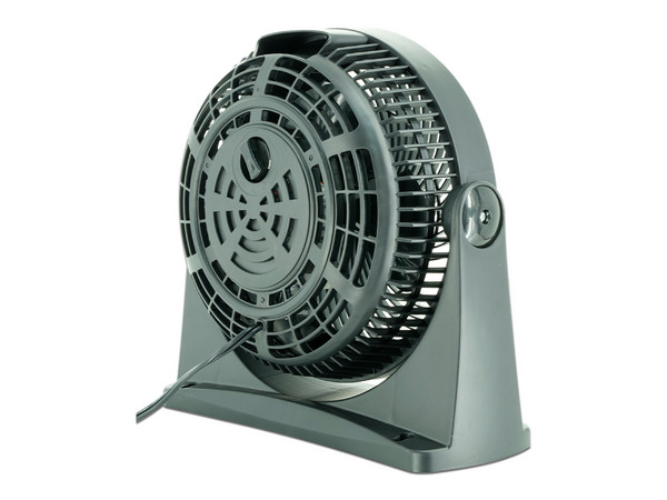 Ventilador De Escritorio Nextep Ne-692 Con Inclinacion Y Velocidad Ajustable. Color Negro