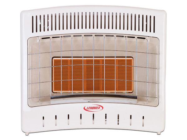 Calentador Lenomex LC30GE LP, Gas LP, 3 Niveles, Color Blanco.