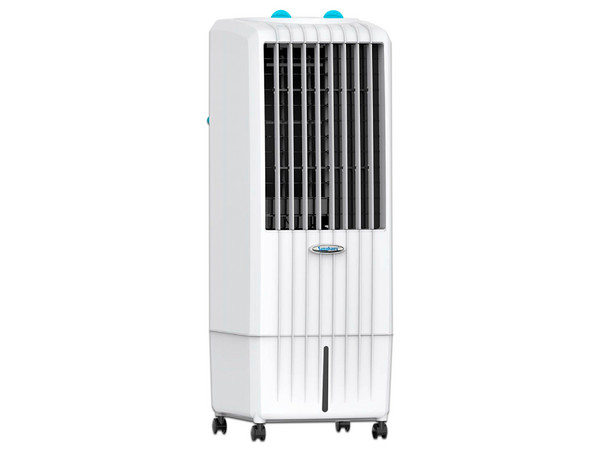 Enfriador Evaporativo Portátil Symphony, hasta 12 metros cuadrados, Capacidad de 12 L. Color Blanco.