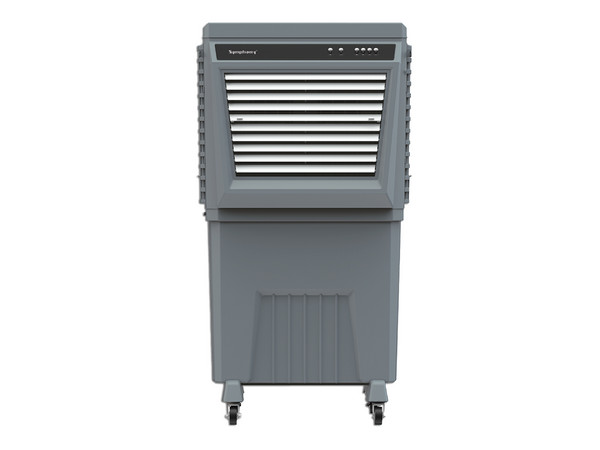 Enfriador Evaporativo Portátil Symphony SHT Movil XL, 80L. Color Gris