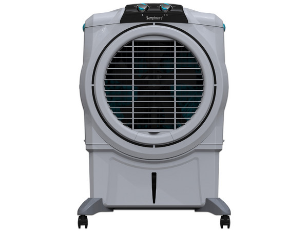 Enfriador Evaporativo Portátil Symphony Sumo 75 XL, 75L. Color Gris