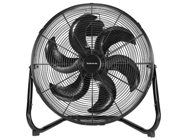 Ventilador de piso Taurus Flash 20 de 3 Velocidades, Inclinación Vertical, Color Negro.