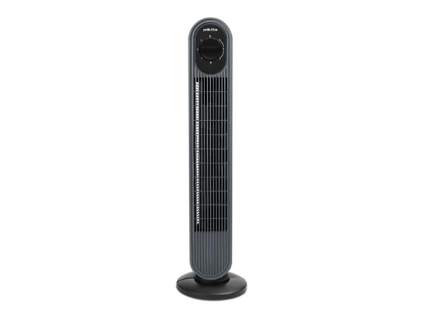 Ventilador Tipo Torre TAURUS PISA, 3 Velocidades, Oscilatorio. Color Negro.