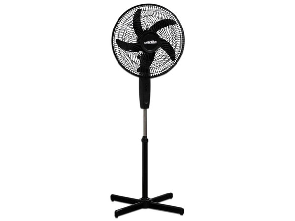 Ventilador de Pedestal Taurus PRKT16. Color Negro.