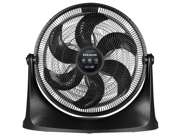 Ventilador de piso Taurus Rush 20 de 3 Velocidades, Inclinación Vertical, Color Negro.