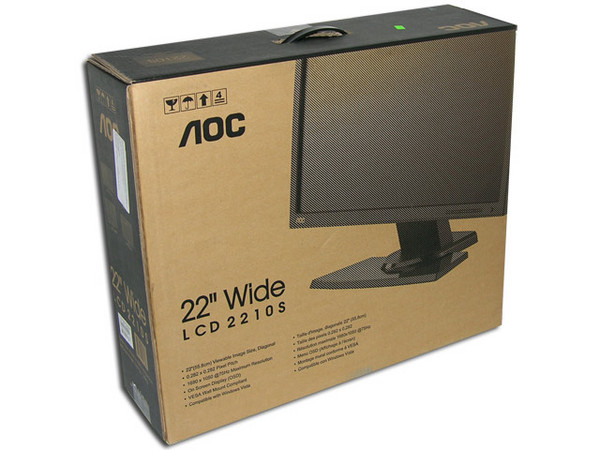 Monitor LCD - AOC 2210S de 22