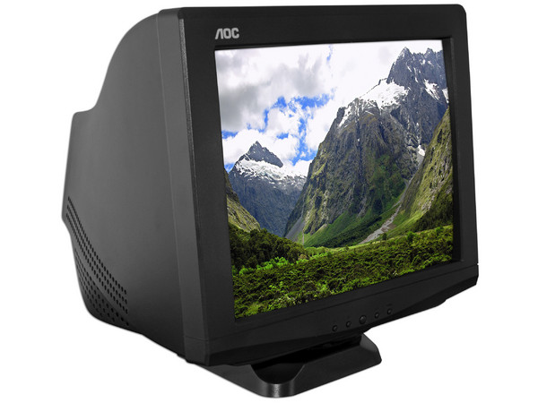 Monitor AOC de 17 Pulgadas, Color Negro