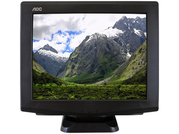 Monitor AOC de 17 Pulgadas, Color Negro