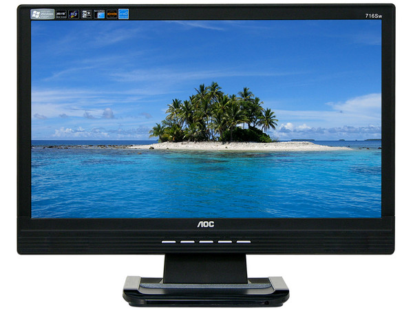 Monitor LCD AOC Widescreen de 17