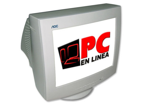 Monitor AOC de 15 Pulgadas SVGA, Beige