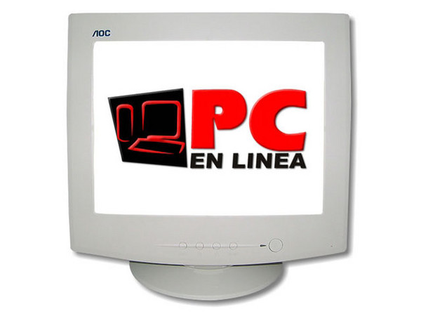 Monitor AOC de 15 Pulgadas SVGA, Beige