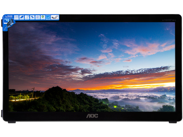Monitor LED Portátil Ultraliviano AOC E1649FWU de 15.6