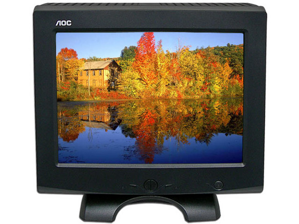 Monitor AOC de 17 Pulgadas, Color Negro