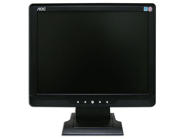 Monitor LCD - AOC de 15 Pulgadas, Color Negro