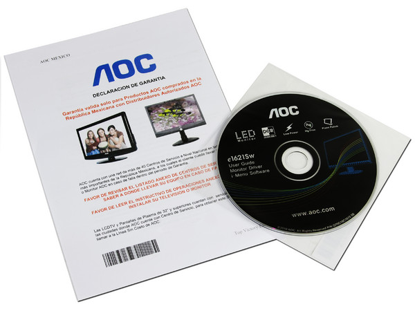 Monitor LED AOC de 15.6