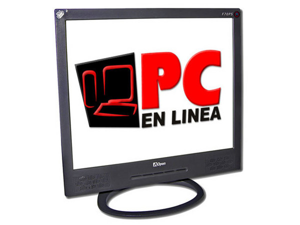 Monitor LCD AOpen F70PS-DVI de 17Pulg. con bocinas integradas.
