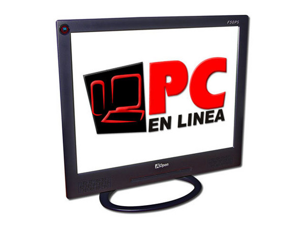 Monitor LCD AOpen F50PS de 15Pulg. Color Negro