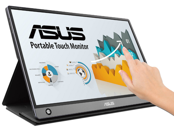 Monitor Portátil Multi-Touch ASUS ZenScreen MB16AMT de 15.6