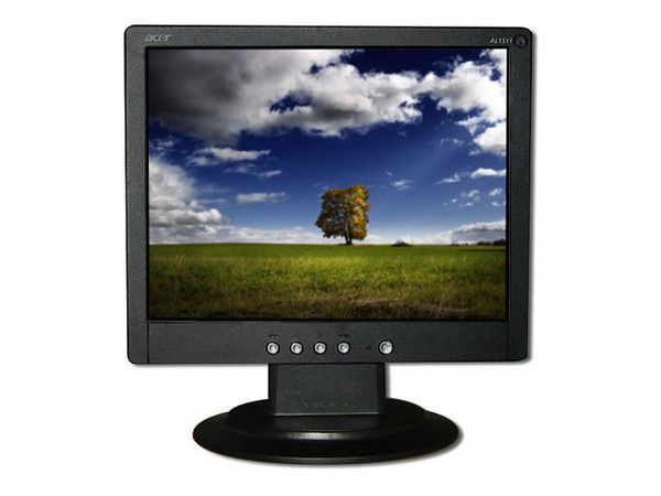 Monitor LCD Acer AL1511B de 15Pulg. Color Negro.