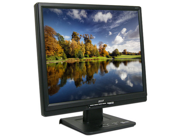 Monitor LCD Acer AL2017Abd de 20Pulg. Resolución 1400x1050, D-Sub, DVI-D.