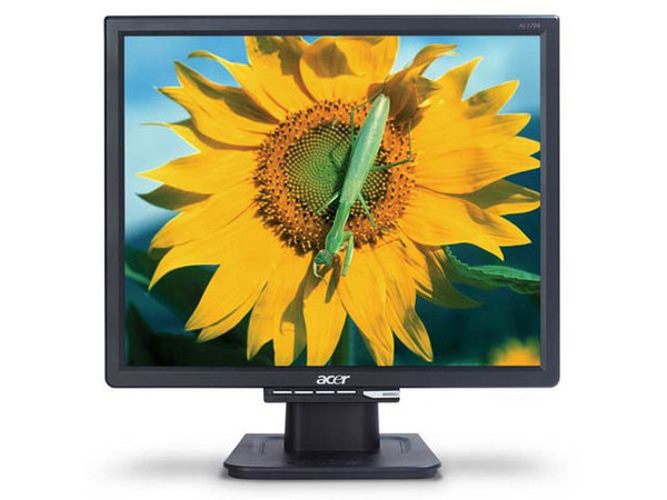 Monitor LCD Acer AL1706B de 17 Pulg. Color Negro