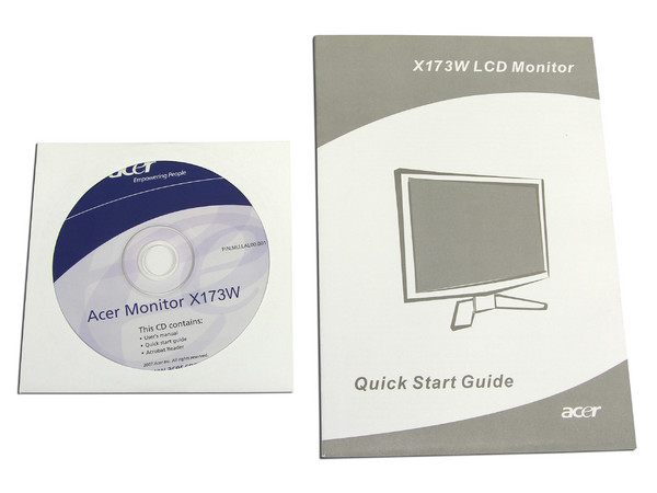 Monitor LCD Acer Widescreen 17