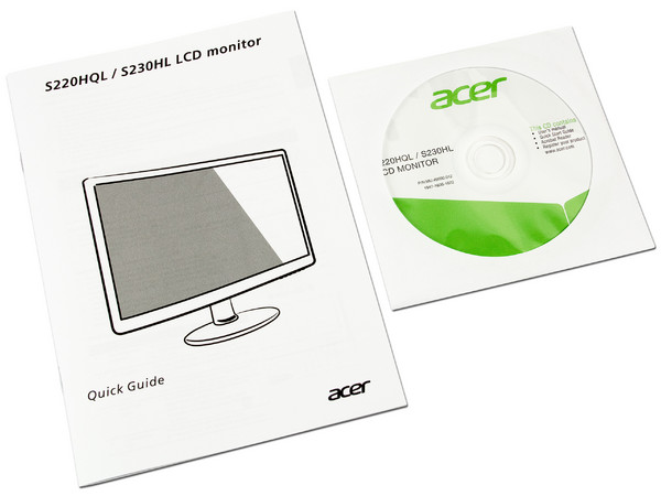Monitor LED Acer Widescreen de 23