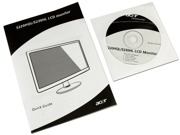 Monitor LED Acer Widescreen 21.5