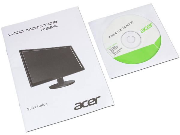 Monitor LED Acer Widescreen 18.5