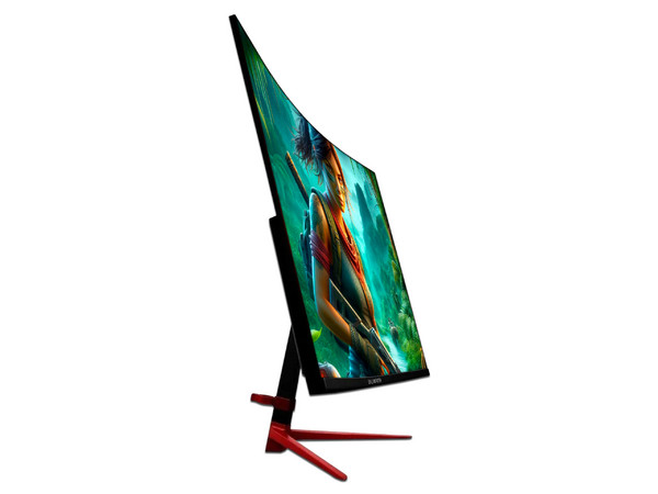 Monitor Gamer  Curvo Balam Rush UltraEarth MTX27C de 27