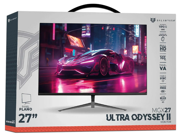 Monitor Gamer LED Balam Rush ULTRA ODYSSEY II MGX27C de 27