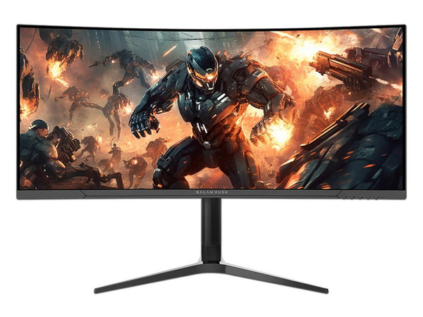 Monitor Gamer Curvo Balam Rush Ultra Explorer MXT34P de 34
