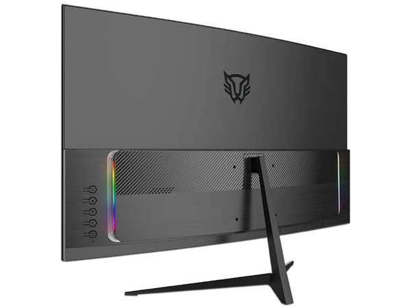 Monitor Gamer Balam Rush Andromeda MAG27Y, Curvo, 27 Pulgadas, VA, Full HD, 180 Hz, 1 ms, R1800, VESA 100, RGB, Overclock 200 Hz, FreeSync, Flicker Free, Low Blue Light, Color Negro.