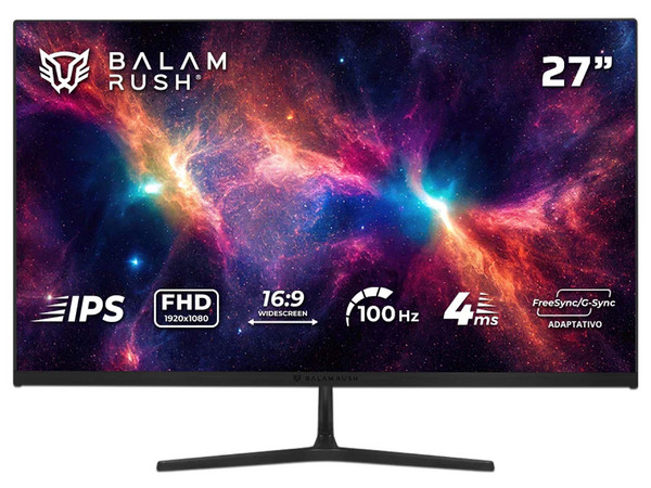 Monitor Gamer Balam Rush Nebula MNG27Y de 27