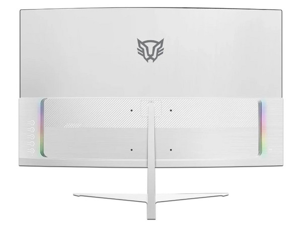 Monitor Balam Rush BR-943048 Andromeda MAG24Y, 23.8″, Full HD, Panel VA, HDMI, DP, VESA 100 mm, Color Blanco.