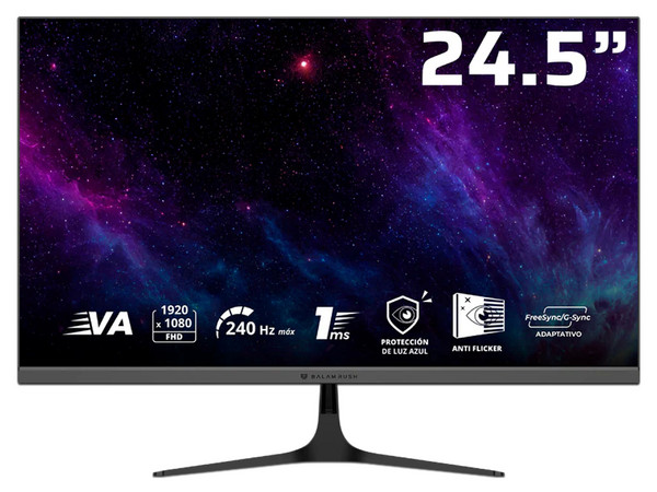 Monitor Gamer Balam Rush Cosmos Edge MCE245P de 24.5