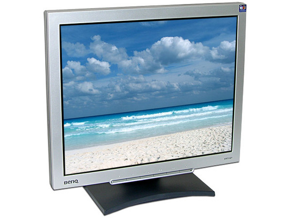 Monitor LCD BenQ FP71G de 17Pulg, Color Negro/Plata