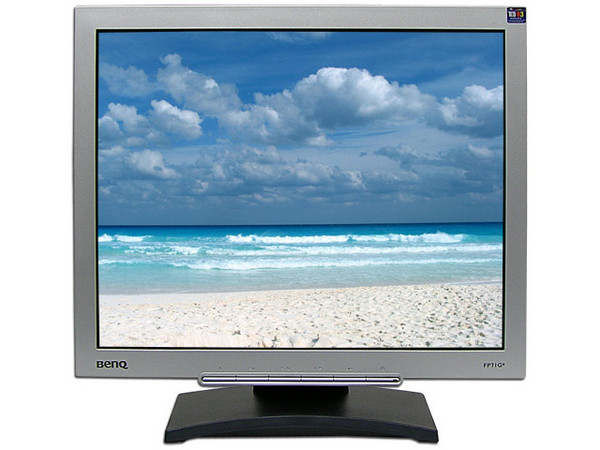 Monitor LCD BenQ FP71G de 17Pulg, Color Negro/Plata