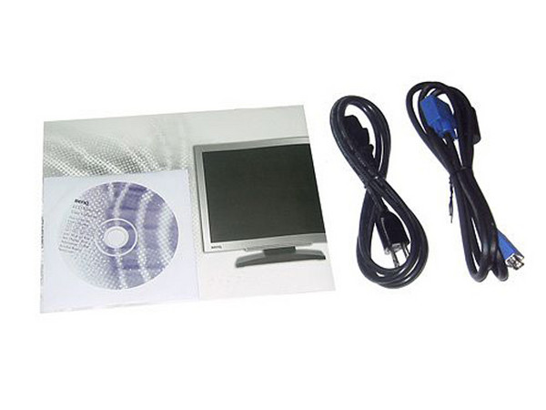 Monitor LCD BenQ FP71G de 17Pulg, Color Negro/Plata
